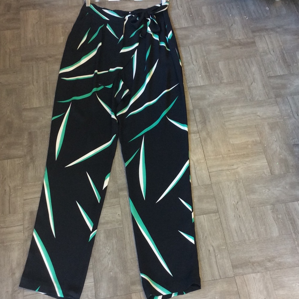 Diane Von Furstenberg silk pants with pocket