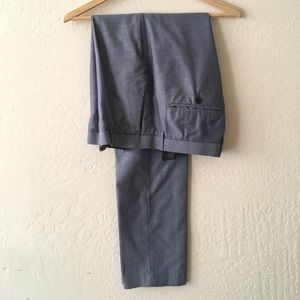 H&M slim fit blue slacks