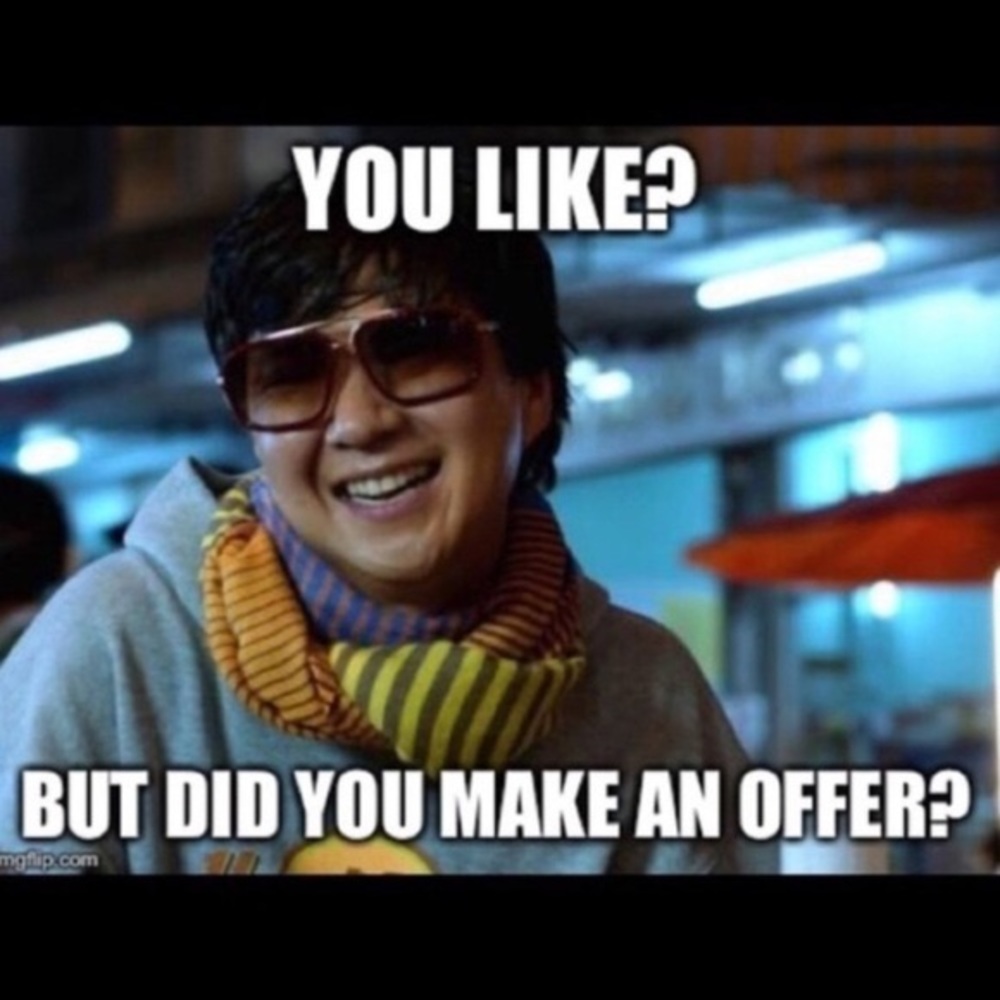 Make me an offer!
