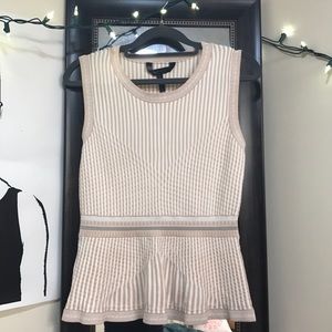 Peach fitted dress shirt