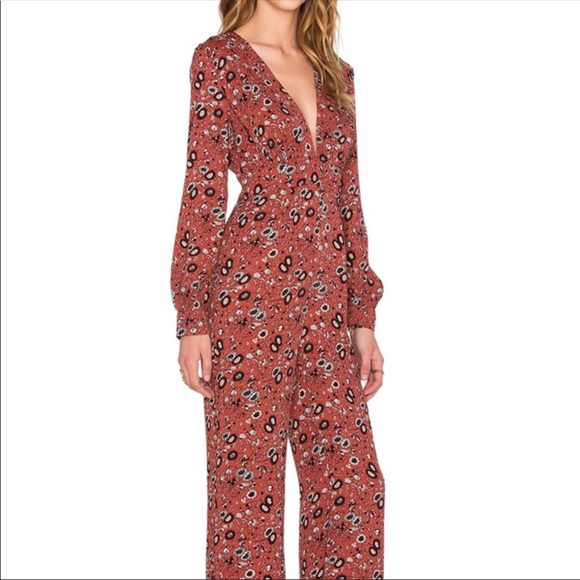 Free people rust jumpsuit - Picture 3 of 4