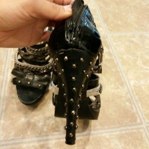 Rhinestone heels