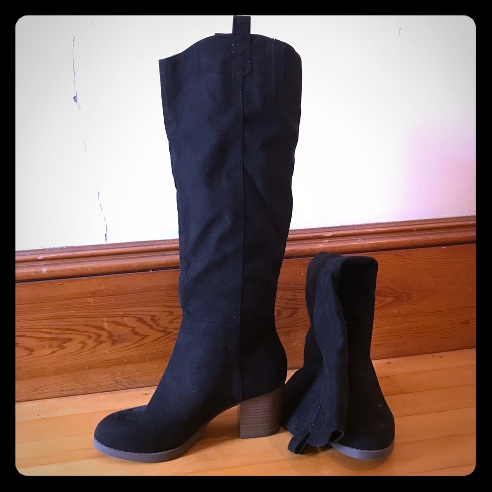 Tall Black Boots