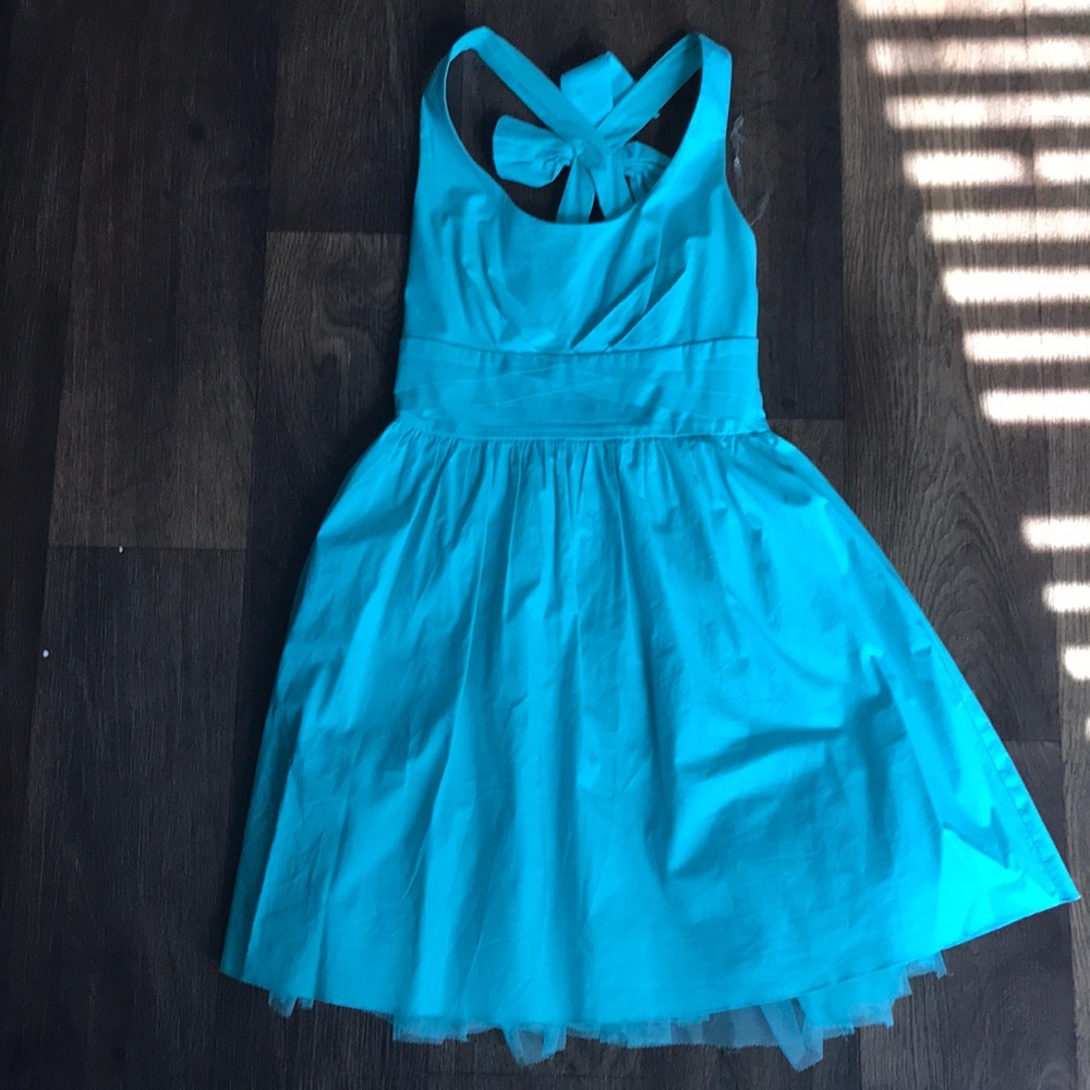 Teal prom/homecoming dress