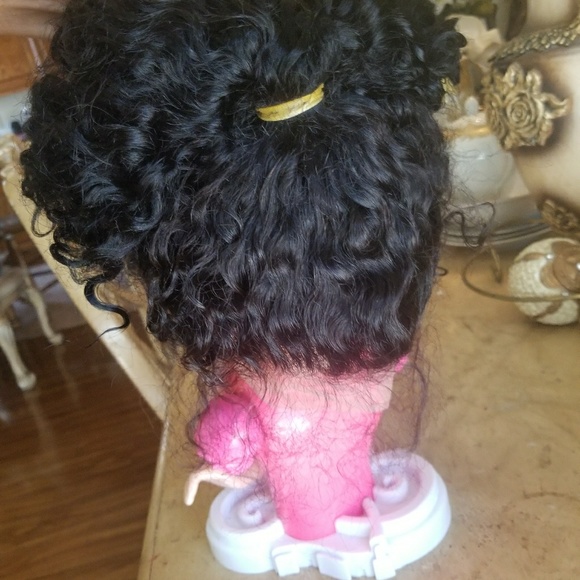 Curly Human Hair Full Lace Front 360Wig
