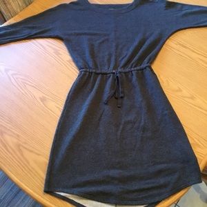 Charcoal 3/4 sleeve dress