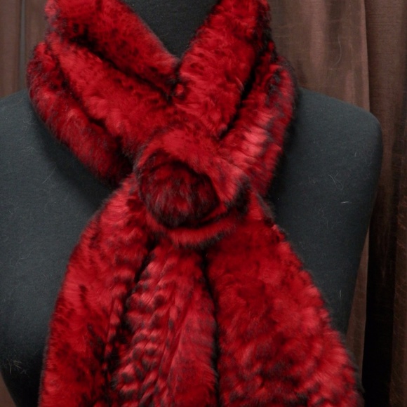 Kansas City Knit Hat with Fox Fur Pom