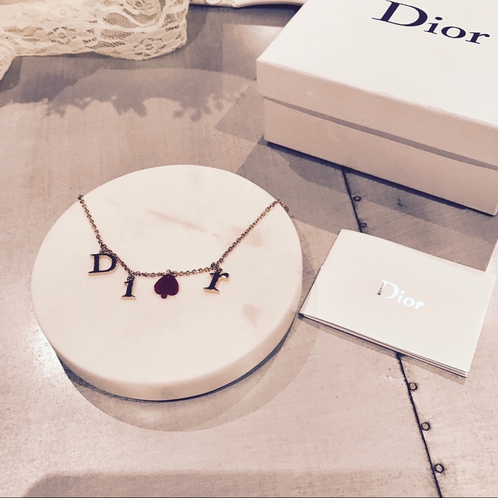 ❤️AUTHENTIC❤️ Christian DIOR Gold Necklace {RARE}