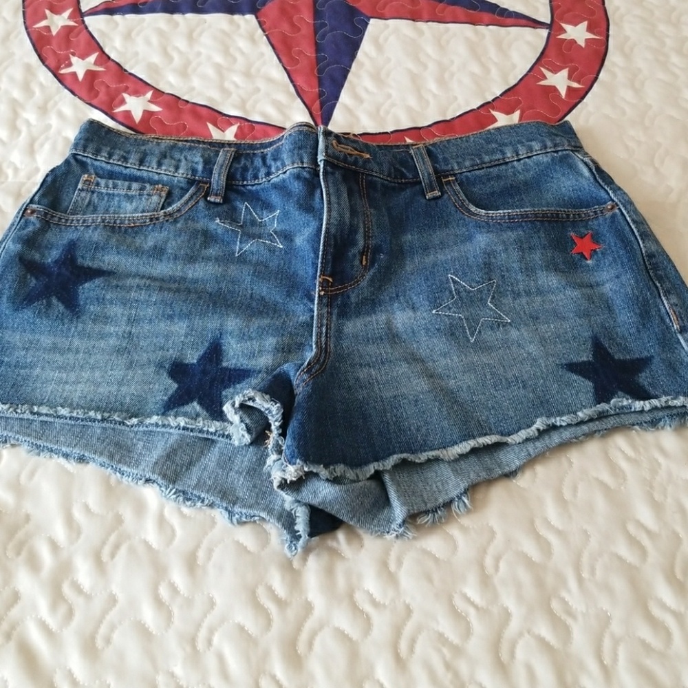 Fourth of July! Old Navy Boyfriend  Denim Shorts