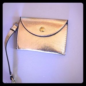 J. Crew leather card holder