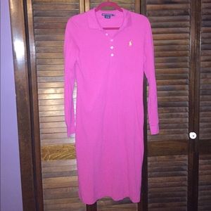 Ralph Lauren long sleeve polo dress