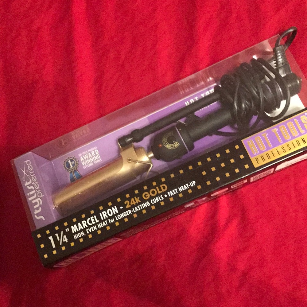 Marcel professional iron -24k gold
