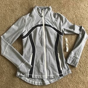Lululemon 🍋 Wee Stripe Heather Gray Define Jacket