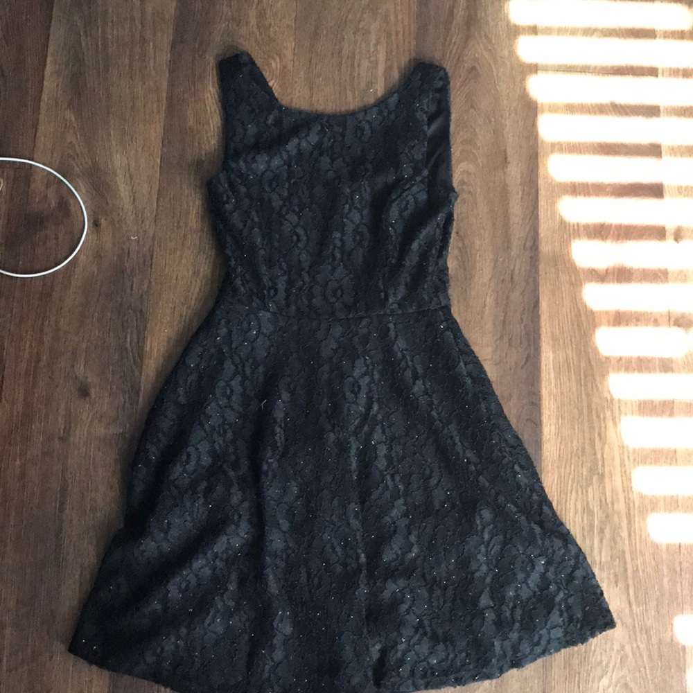 Black sparkly dress