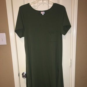 EUC Army Green XL Lularoe Carly