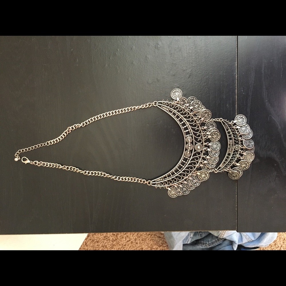 Bohemian coin necklace!