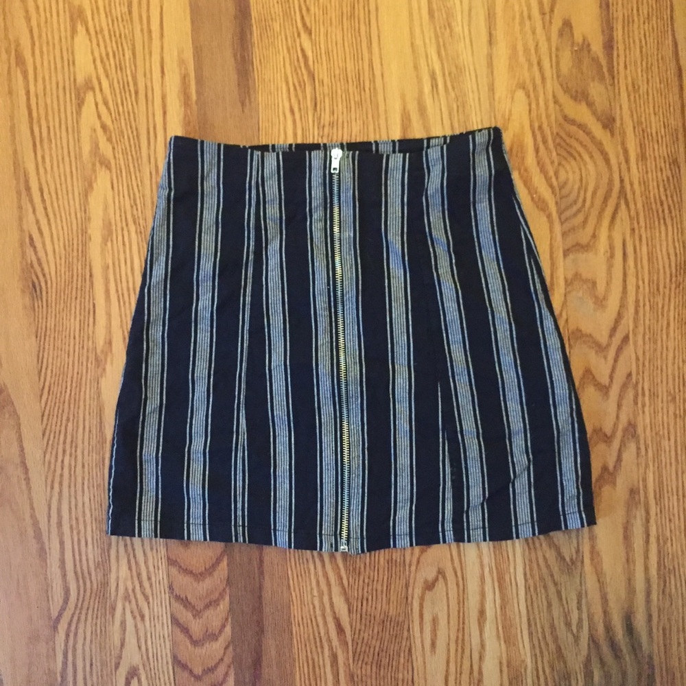 Randy Melville striped skirt