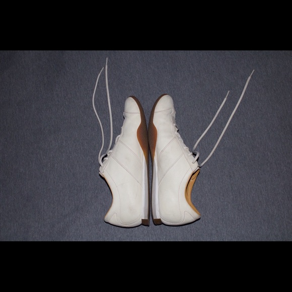 Prada 03-04 Leather Lace-Up Sneakers - Picture 4 of 4