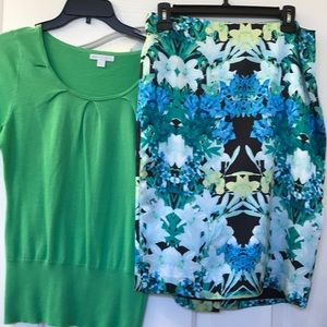 Vince Camuto Skirt with matching top