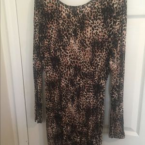 Asos mini leopard dress