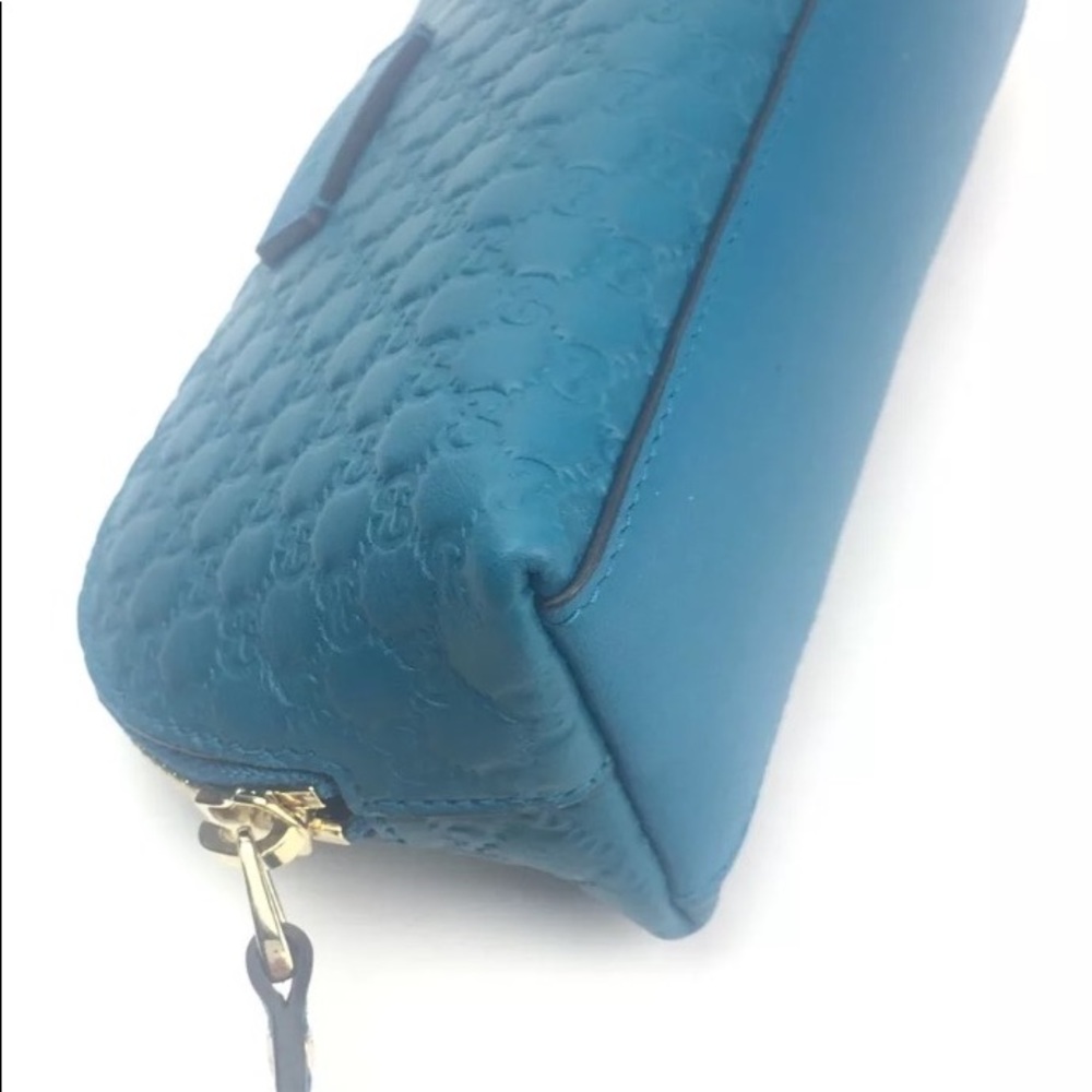 Gucci GG Microguccissima Leather Cosmetic bag. - Picture 3 of 7