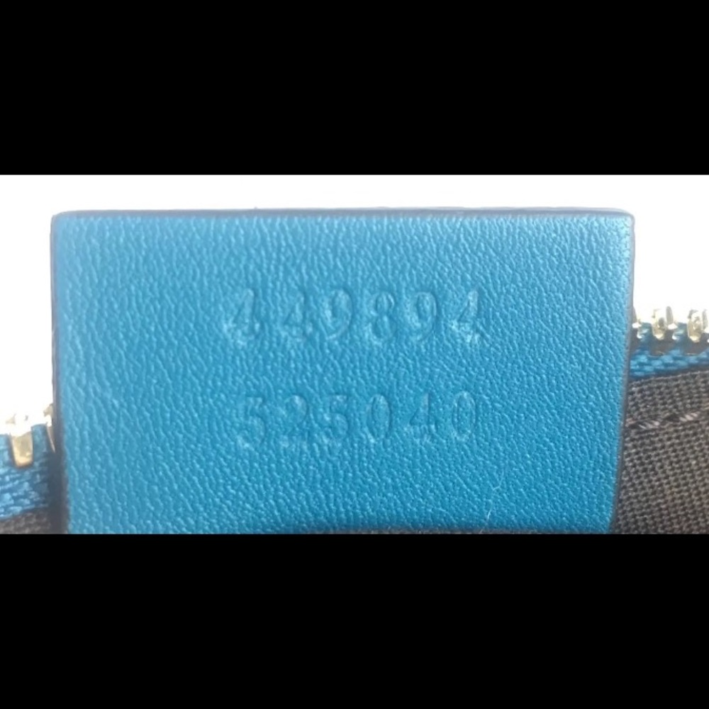 Gucci GG Microguccissima Leather Cosmetic bag. - Picture 7 of 7