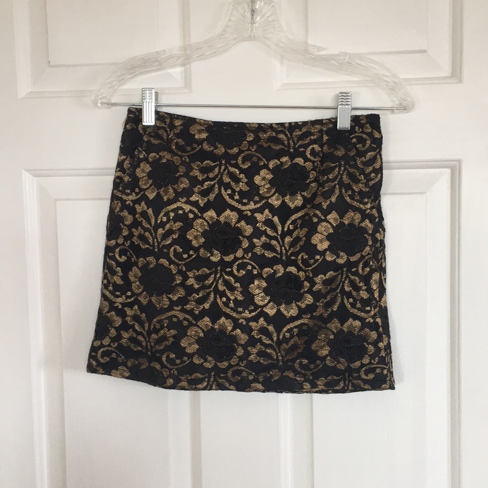 A mini skirt