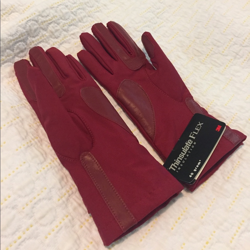 Red Winter Gloves