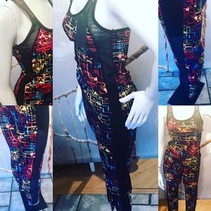 Multicolor workout set s/M