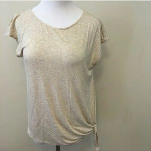 Perfect condition! Max Studio side-tie tee