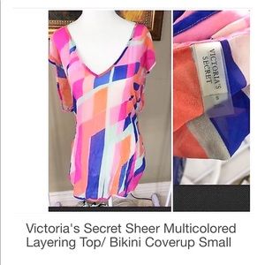 Awesome Victoria's Secret top or coverup⭐️
