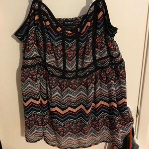Torrid cage tank top, size 2