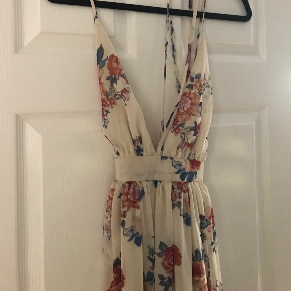 Maxi floral dress