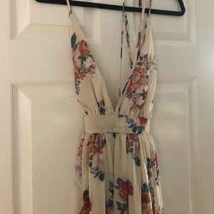 Maxi floral dress