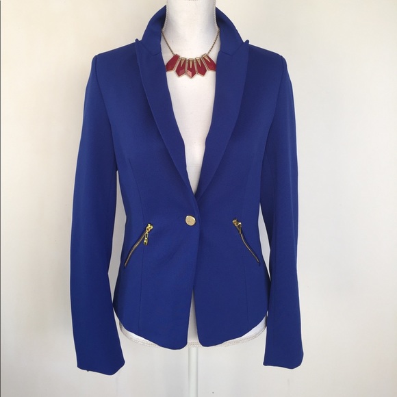 Romeo & Juliet Couture Jackets & Blazers - Romeo & Juliet Couture Blue Blazer, M