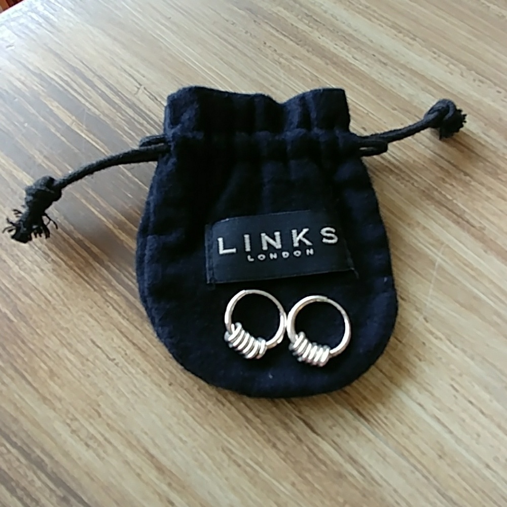 Authentic Links of London Silver Earrings