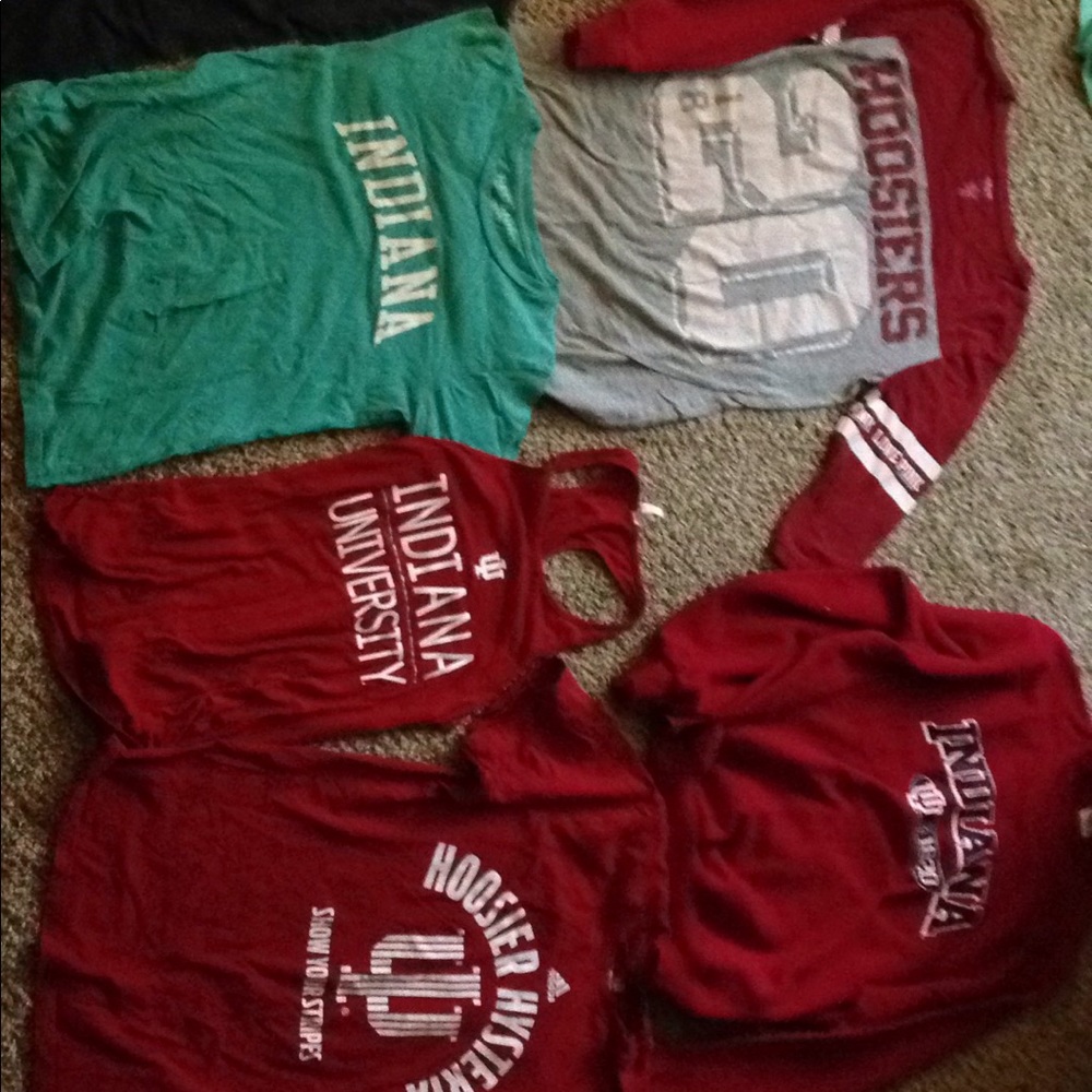 Indiana University 10 item Lot: size M.