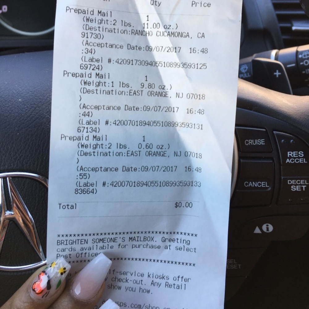 Proof of shipment 😊🌹😊🌹