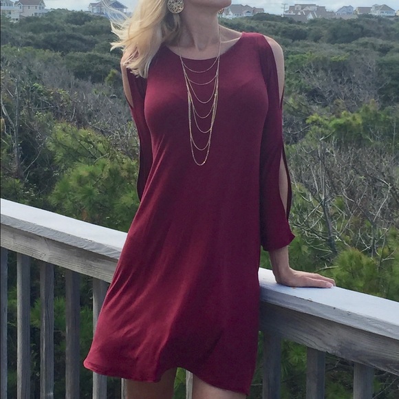 Last one! Open sleeve Pocket swing dress - Picture 2 of 6