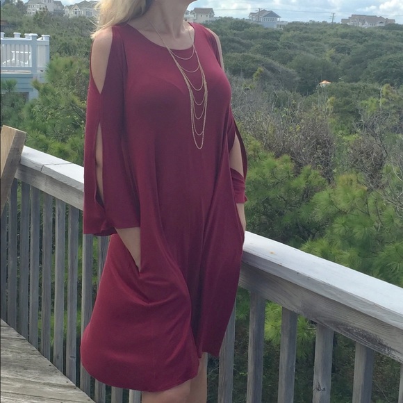 Last one! Open sleeve Pocket swing dress - Picture 4 of 6