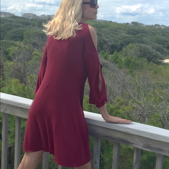 Last one! Open sleeve Pocket swing dress - Picture 5 of 6