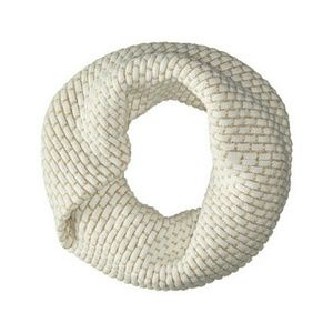 NWT! Calvin Klein cream and gold infinity scarf