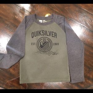 Quicksilver Boys Long Sleeve Shirt