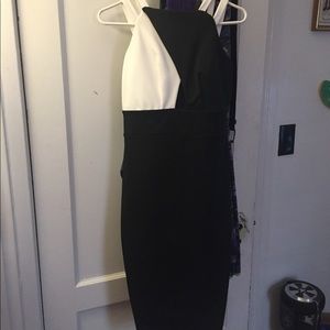 MIDI bodycon strappy dress