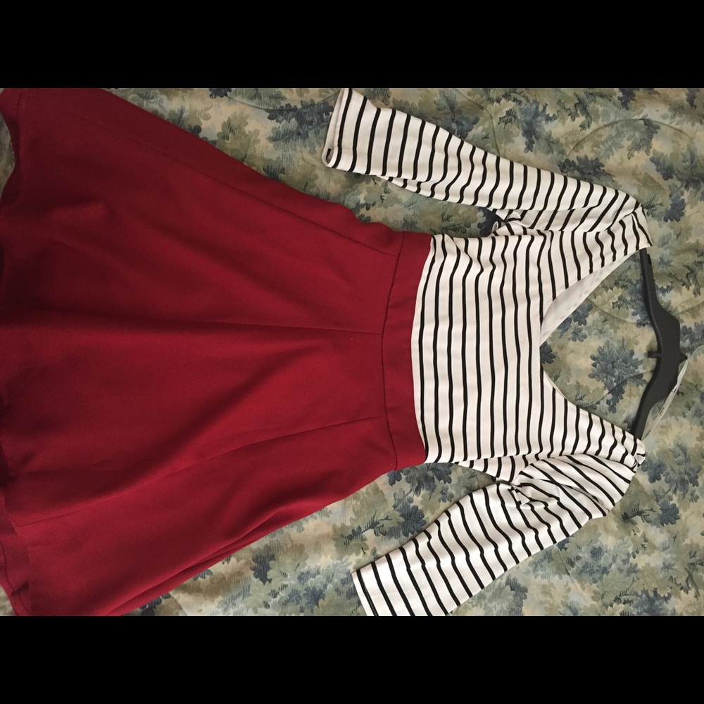 Red & white Dress!
