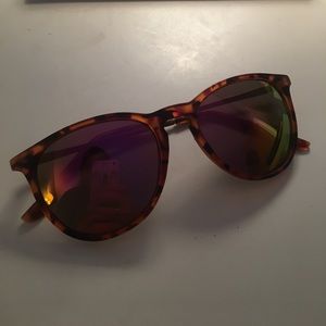Madewell reflective sunglasses