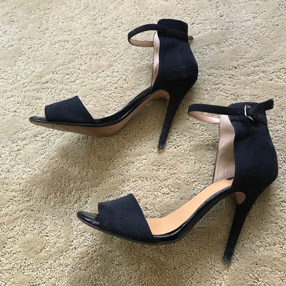 Zara Collection Black Strappy Heel