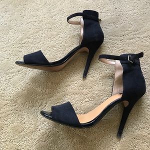 Zara Collection Black Strappy Heel