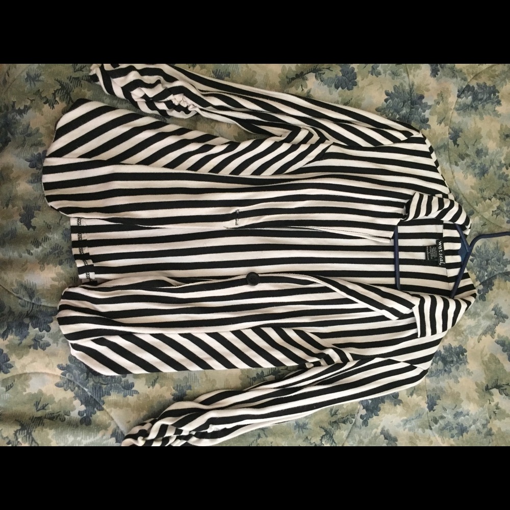 Black & white cardigan