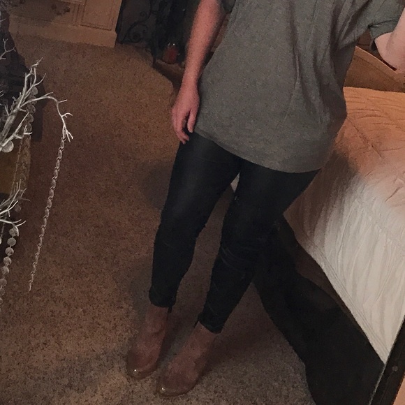 LAST PAIR Blush rose ankle boots booties fall boot - Picture 7 of 7